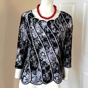 Gilani mesh lined blouse 👚